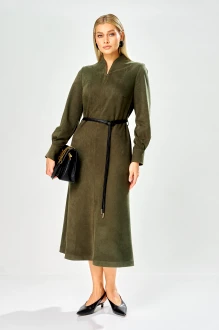 Платье Ava Fashion М-238 хаки