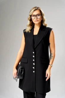 Жилетка Ava Fashion М-242 черная