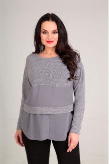 Таир-Гранд 62293 серый+серебристый горох