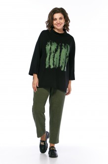 Костюм/комплект Jurimex 3435 двойка черный,зеленый