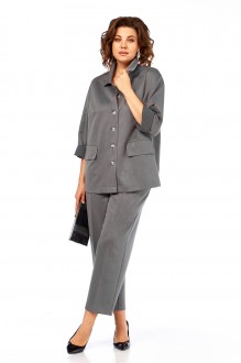 Брючный костюм Jurimex 3444 двойка серый