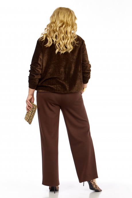 Костюм/комплект Элль-Стиль 2432 коричневый размер 58-64 #9