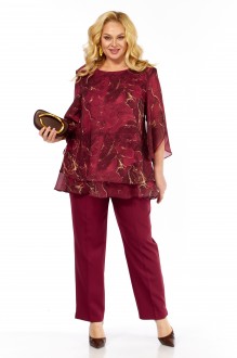 Костюм/комплект Элль-Стиль 2213 /10 винный