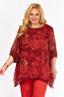 Блузка Элль-Стиль 2263 /13 а красный
