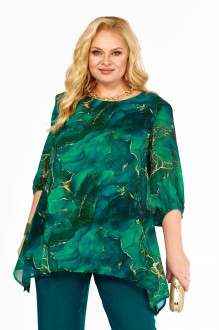 Блузка Элль-Стиль 2263 /14 а изумруд