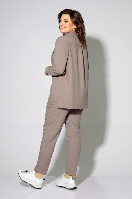 Костюм/комплект Liona Style 694 капучино размер 50-54 #4