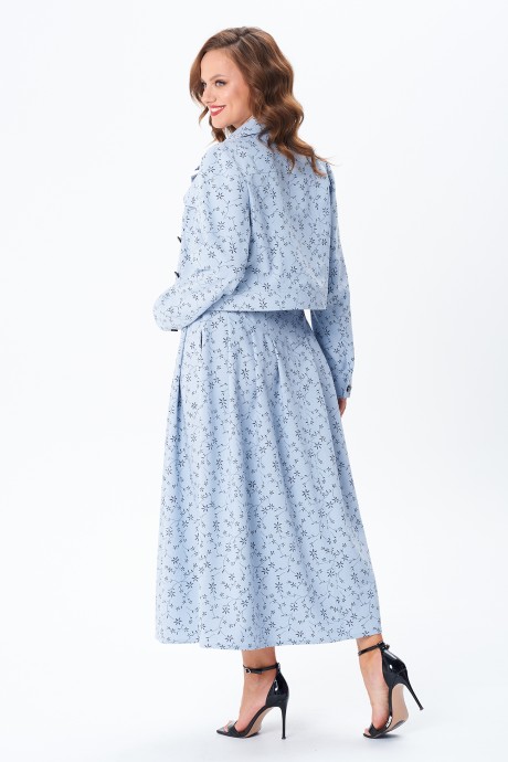 Костюм/комплект Liona Style 950 голубой размер 50-54 #6