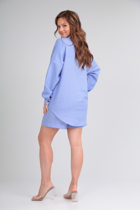 Костюм Michel Chic 1332 голубой размер 44-62 #6