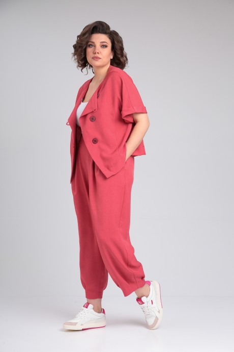 Костюм/комплект Michel Chic 1337/1 коралл размер 46-66 #5