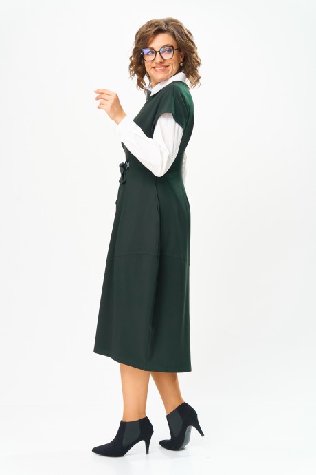 Платье Michel Chic 2176 темная хвоя размер 50-64 #6