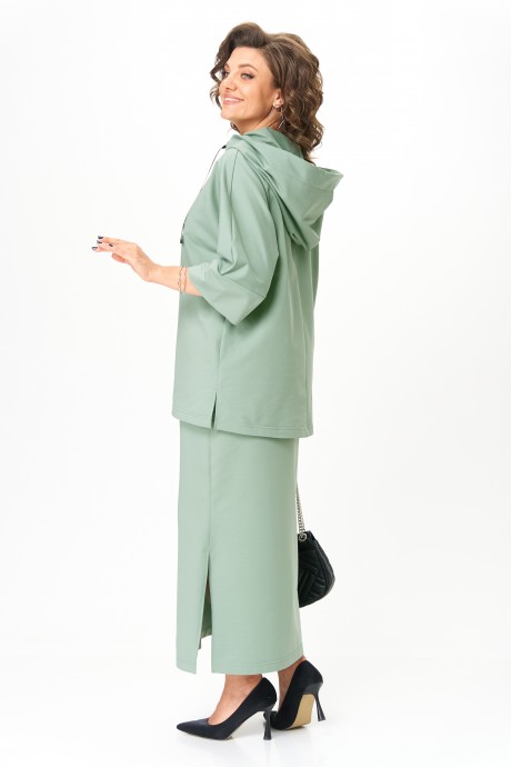 Костюм/комплект Michel Chic 1248/1 двойка пастельный, зеленый размер 50-58 #6
