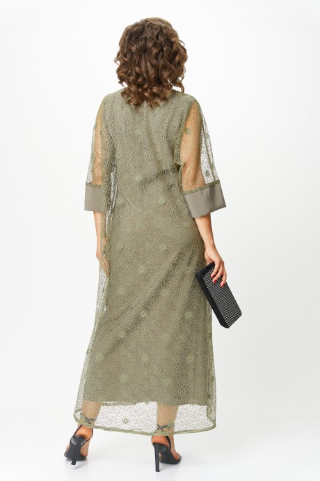 Костюм Michel Chic 1421 двойка хаки размер 50-64 #4