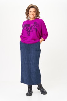 Костюм/комплект Michel Chic 1442 пурпурный, синий