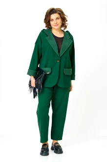 Брючный костюм Michel Chic 1437 /1 глубокий изумруд