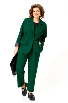 Брючный костюм Michel Chic 1437 двойка изумрудный