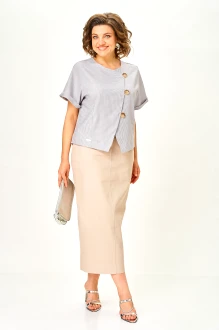 Юбочный костюм Michel Chic 1422 двойка латте