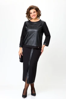 Юбочный костюм Michel Chic 1394 двойка /1 черный