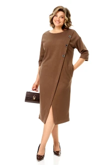 Платье Michel Chic 2190 /1 бронзовый твид