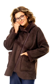 Дубленка Michel Chic 369 шоколад