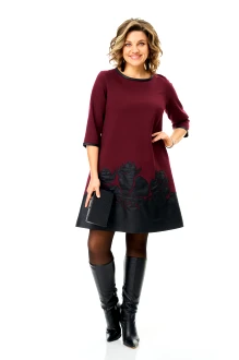 Платье Michel Chic 2140 /2 бургунди