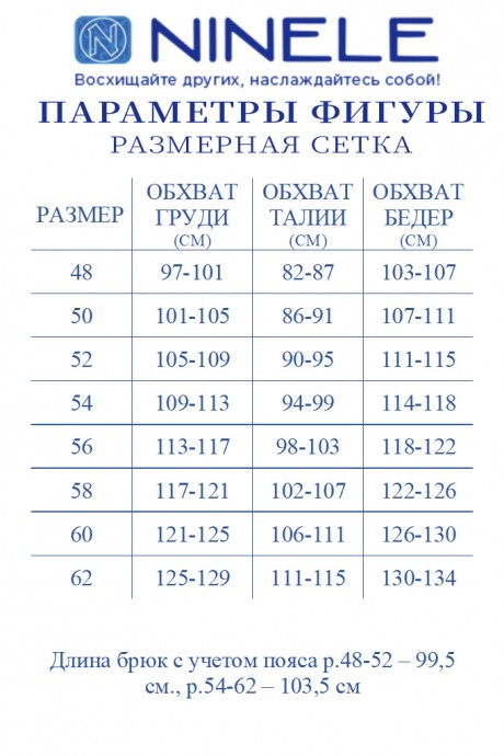 Костюм/комплект NINELE (Нинель Шик ) 5959 тройка синий размер 48-62 #8