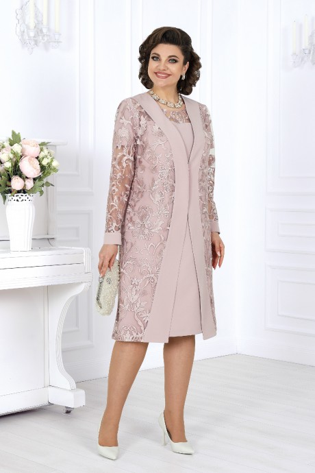 Костюм NINELE (Нинель Шик ) 5988 пудра размер 48-60 #1