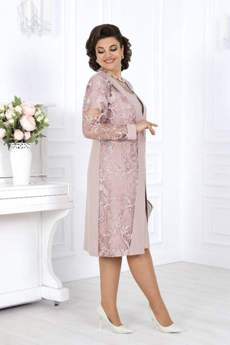 Костюм NINELE (Нинель Шик ) 5988 пудра размер 48-60 #5