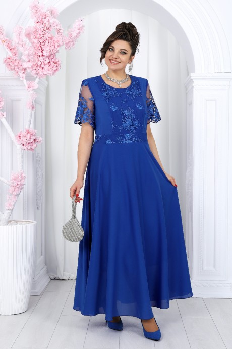 Костюм NINELE (Нинель Шик ) 7490 василек размер 48-56 #5