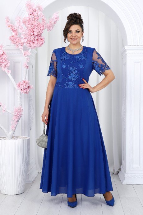 Костюм NINELE (Нинель Шик ) 7490 василек размер 48-56 #6