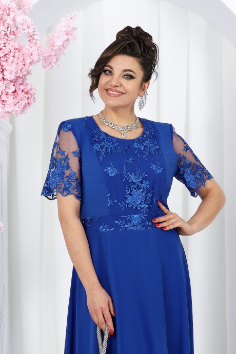 Костюм NINELE (Нинель Шик ) 7490 василек размер 48-56 #7