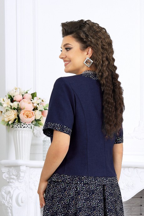 Костюм/комплект NINELE (Нинель Шик ) 5992 двойка синий, камни размер 50-64 #8
