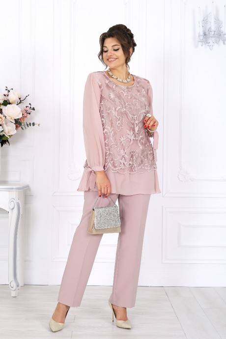 Костюм/комплект NINELE 6080 пудра размер 50-58 #2