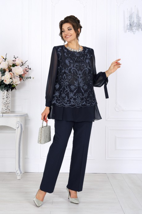 Костюм/комплект NINELE 6080 синий размер 50-58 #5