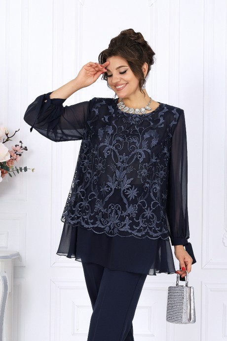 Костюм/комплект NINELE 6080 синий размер 50-58 #6