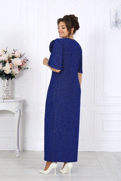 Вечернее платье NINELE 7509 василек размер 46-58 #9