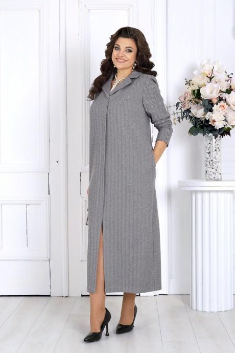 Платье NINELE 6090 светло-серый размер 50-58 #3