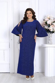 Вечернее платье NINELE 6083 василек