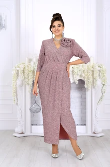 Вечернее платье NINELE 7500 пудра