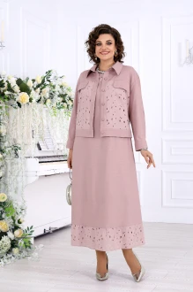 Костюм NINELE 6121 пудровый