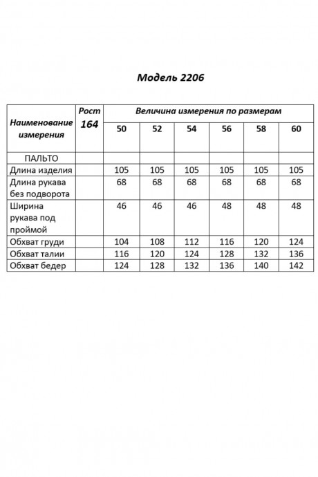 Пальто Shetti 2206 черный размер 50-60 #9