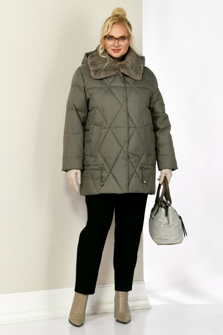 Куртка Shetti 2207 светло-оливковый размер 48-58 #5