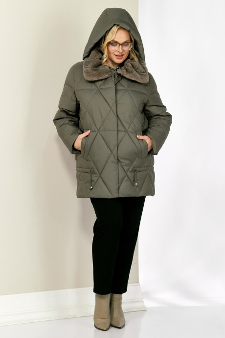Куртка Shetti 2207 светло-оливковый размер 48-58 #7