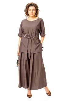 Юбочный костюм Vi Oro 1267 двойка шоколад