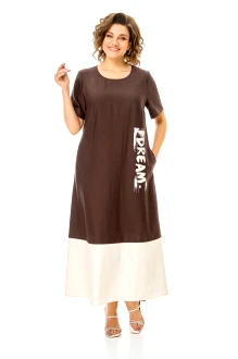 Платье Vi Oro 1252 шоколад