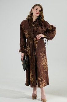 Платье NikVa н1008 -1 шоколад