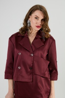 Жакет (пиджак) NikVa н973 -4 бургунди