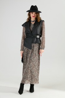 Костюм NikVa н1020 -1 двойка мультиколор, чёрный