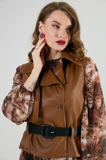 Жилетка NikVa н1026 -1 шоколад