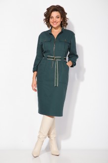 Платье LILIANA М 1416 H изумруд #1