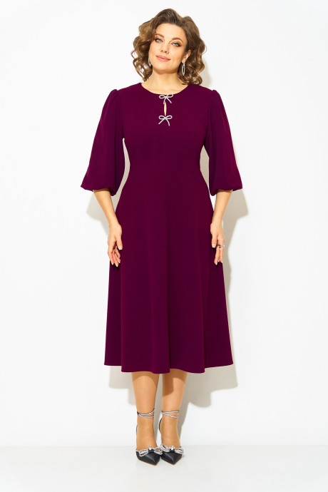 Платье LILIANA М 1491 ежевика размер 48-54 #1